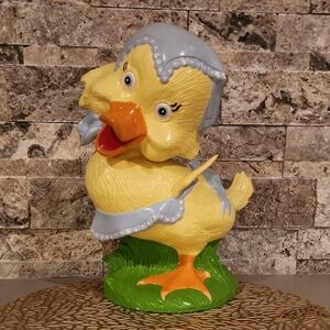 Easter Duck Figurine Home Decor